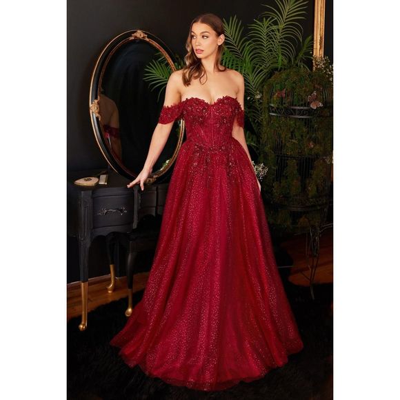 Red Cinderella Divine Size 20 A-line dress